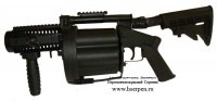Страйкбольный гранатомет ICS Revolver Grenade Launcher GLM & TAG Innovation Edition