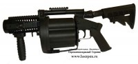 Страйкбольный гранатомет ICS Revolver Grenade Launcher GLM & TAG Innovation Edition
